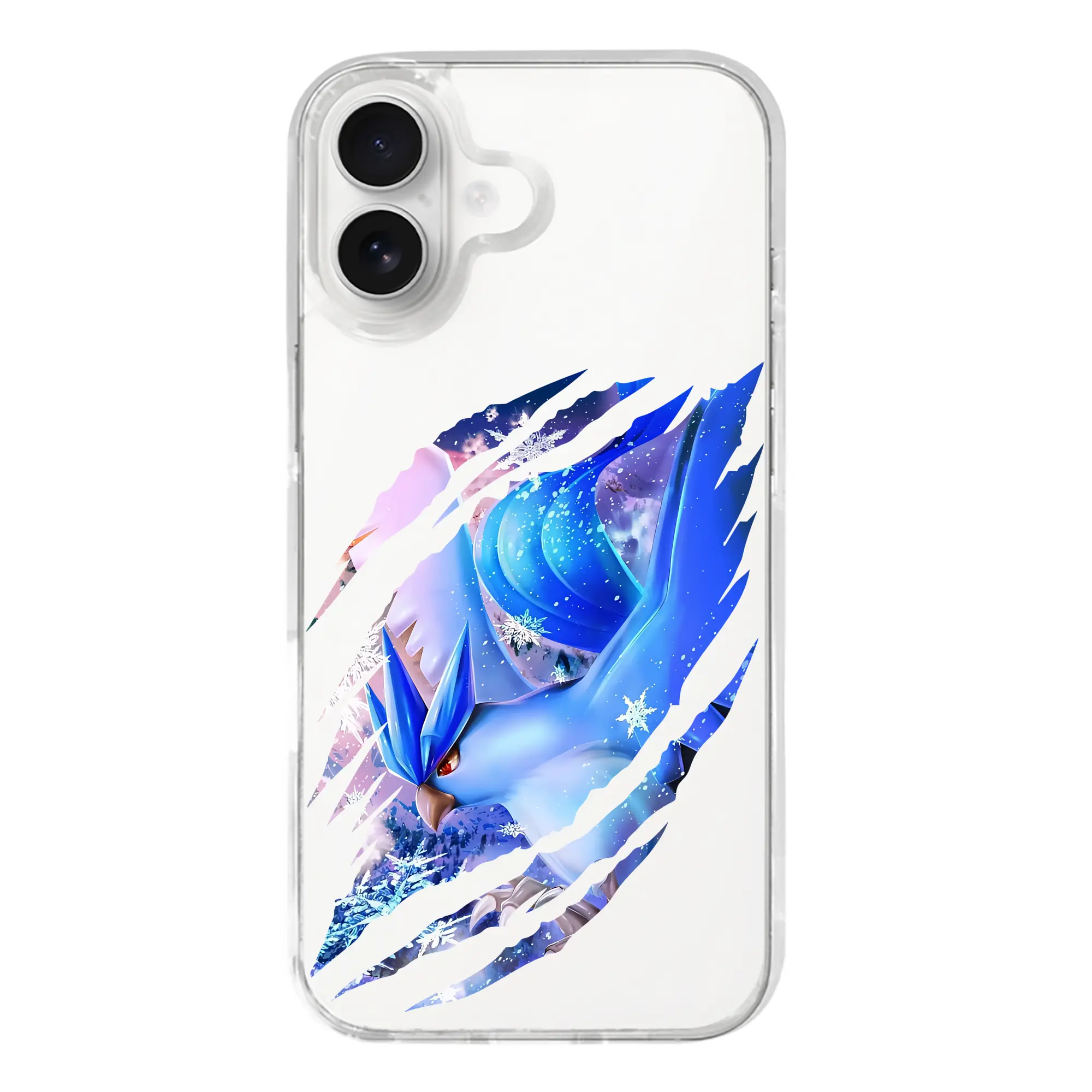 ポケモン グッズ,フリーザー - iPhone 17シリーズ 透明スマホケース – 薄型・耐衝撃・精密フィット保護カバー